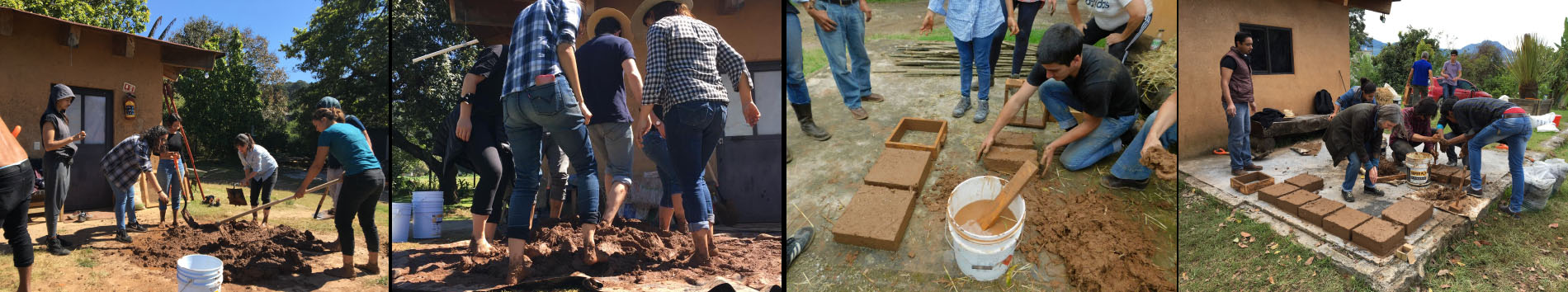 Construir con tierra. Fabricación de adobe