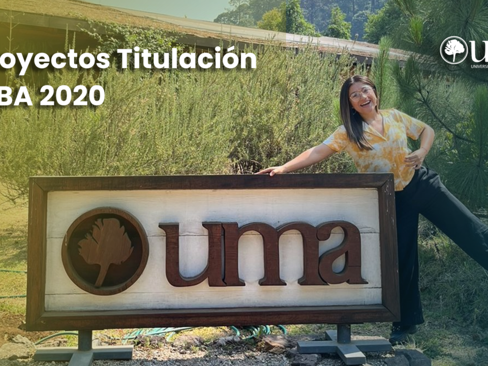 Proyectos titulación 2020 Green MBA UMA