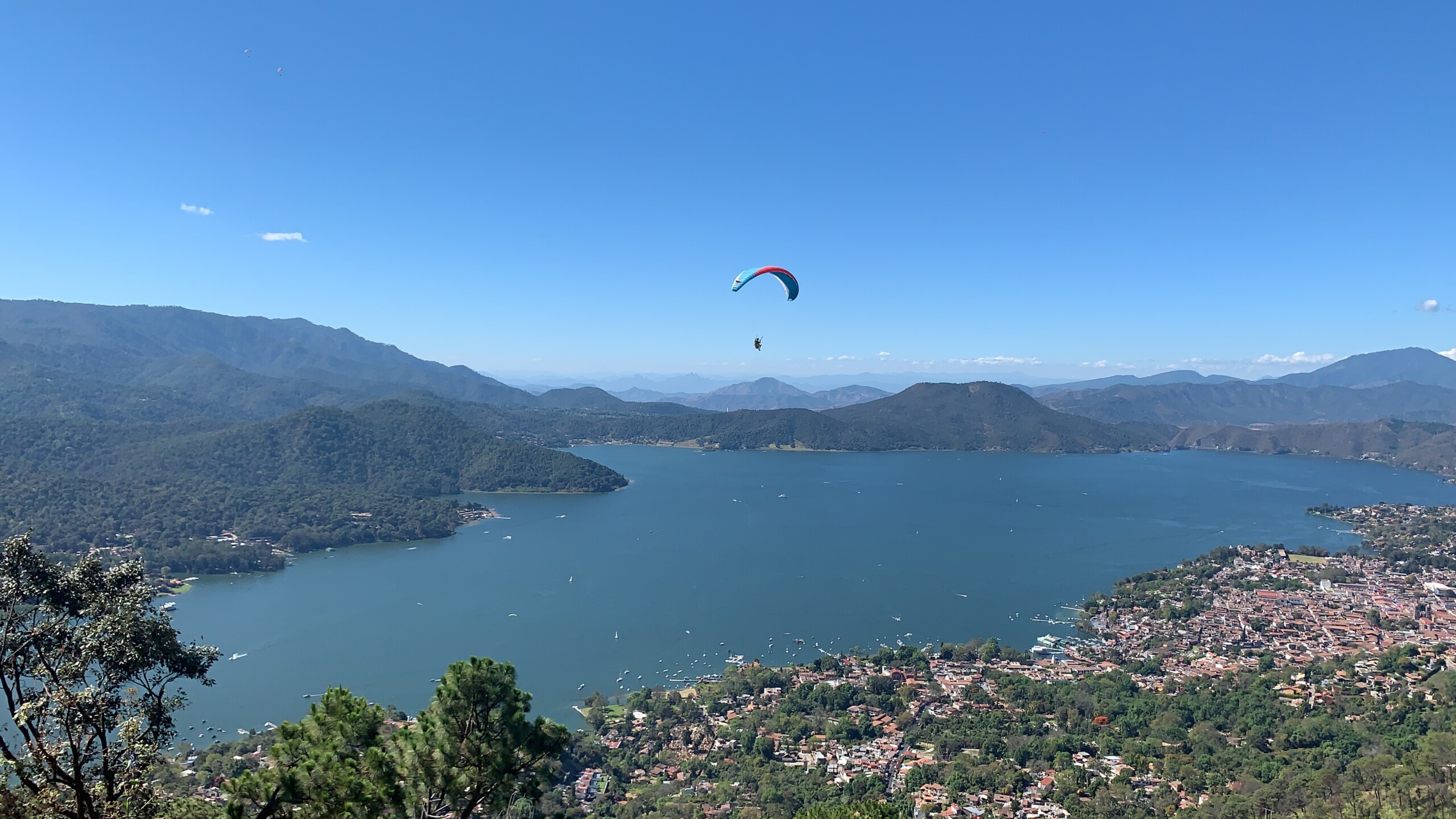 Lago, Pueblo, Valle de Bravo.